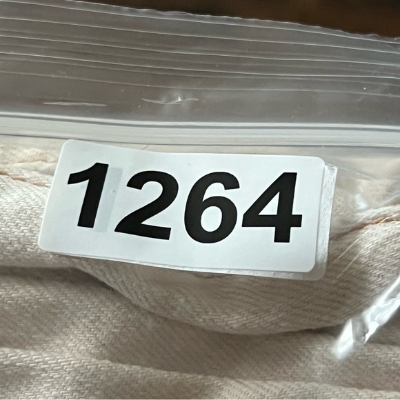 ULLA JOHNSON Women's Brodie Jeans Tapered Ankle Off White Ivory Size 10 Ballon - Picture 5 of 16